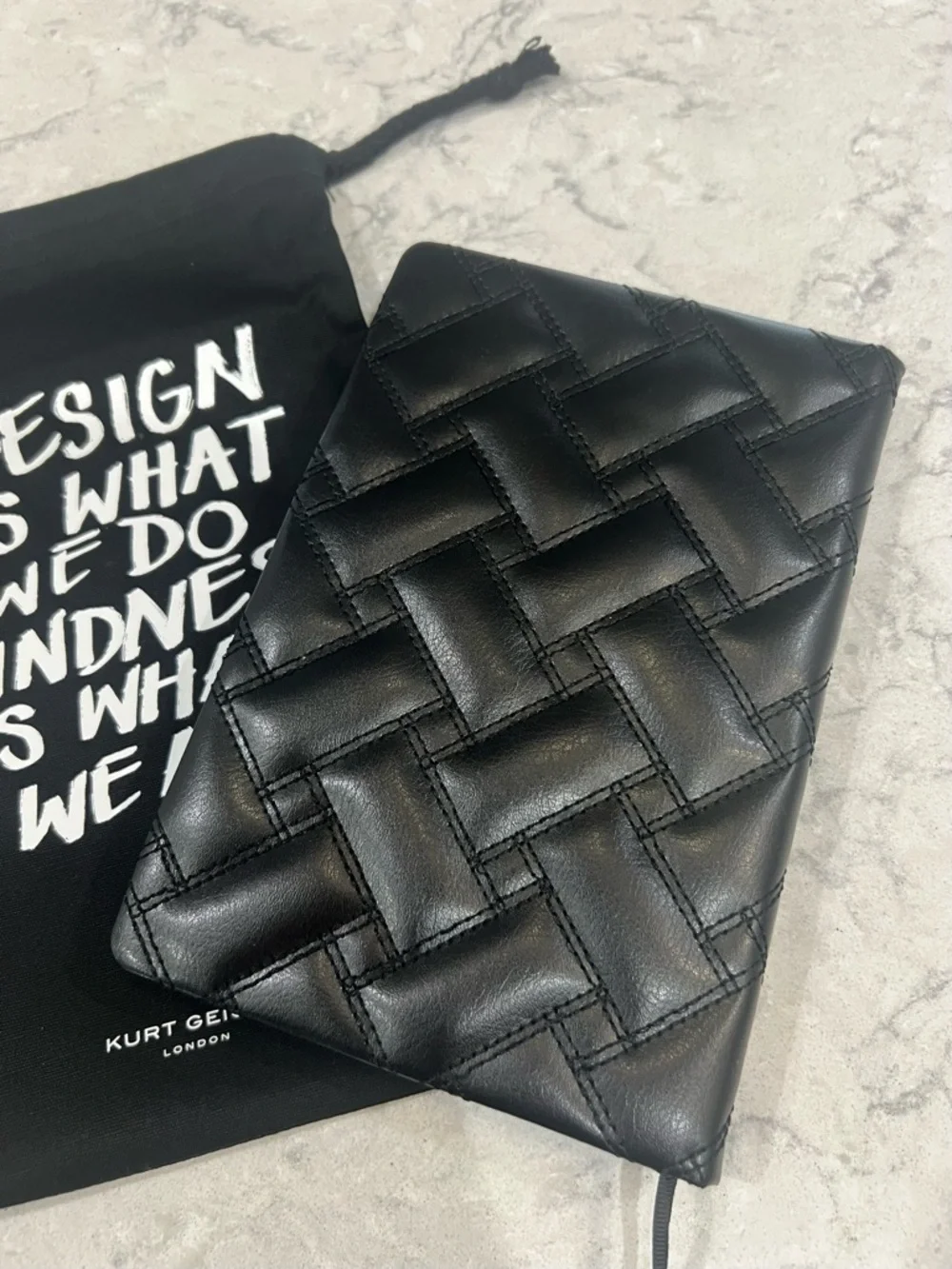 NIP Kurt Geiger Eagle Leather Notebook